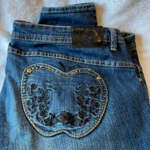 Apple Bottom Jeans size 24w distressed